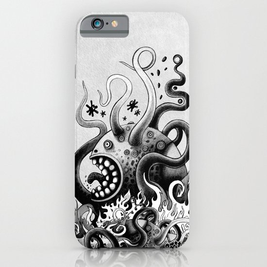 Dark Octoworm iPhone & iPod Case