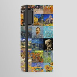 Vincent van Gogh - Masterpieces Mosaic Patchwork #2 Android Wallet Case