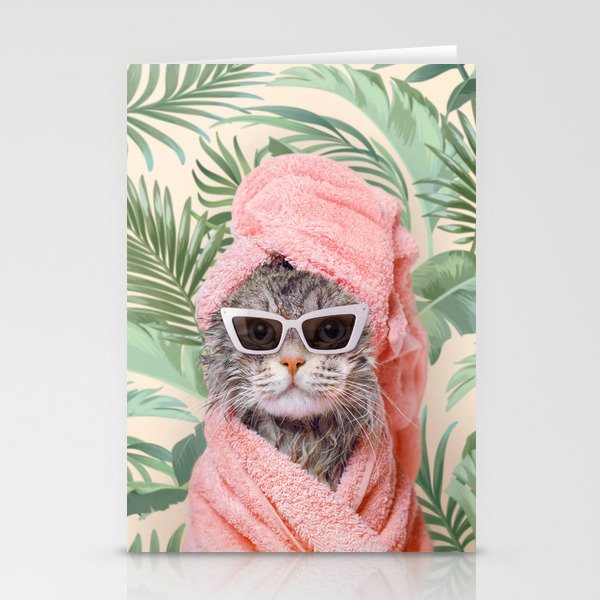 BEVERLY HILLS CAT Stationery Cards