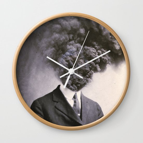 Outburst Wall Clock