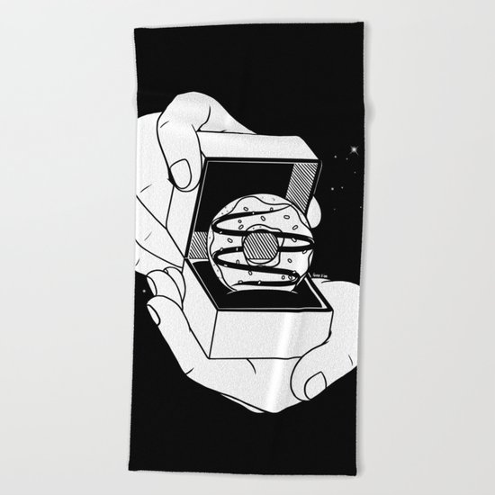 How sweet it is Beach Towel