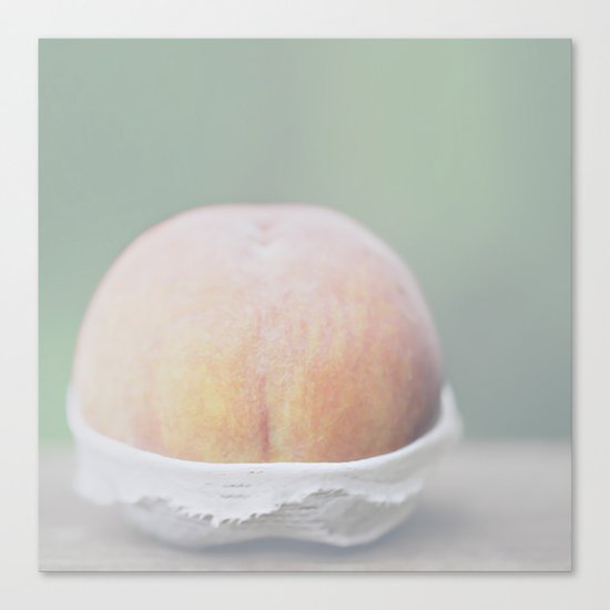 Cheeky Peach Canvas Print