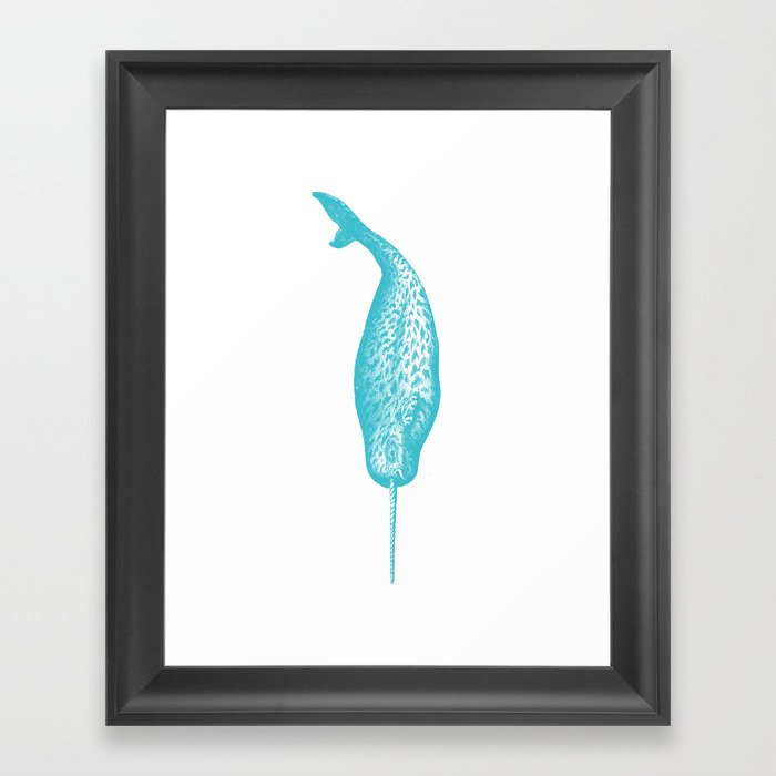 narwhal Framed Art Print