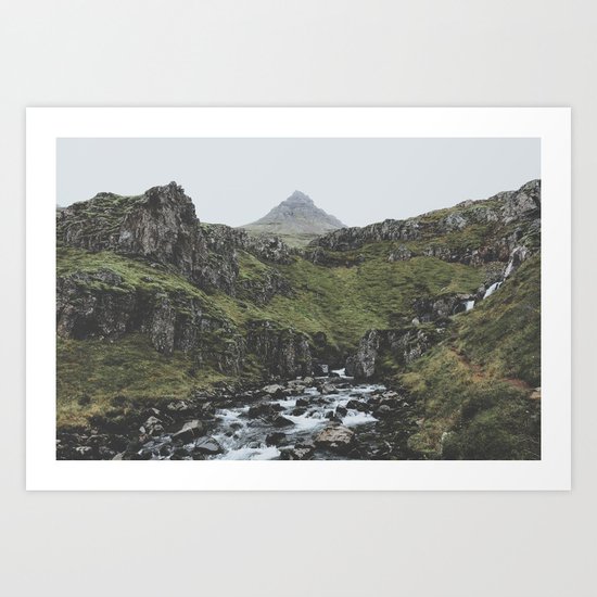 Mjóifjörður, Iceland II Art Print