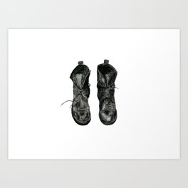 Boots Art Print