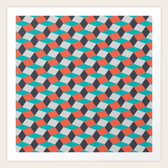 Four Colors Art Print