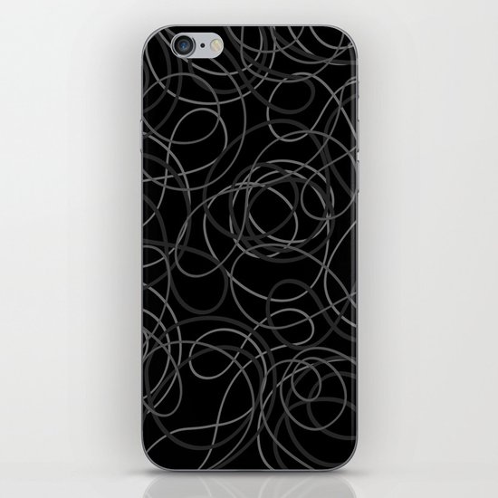 Time is elastic iPhone & iPod Skin