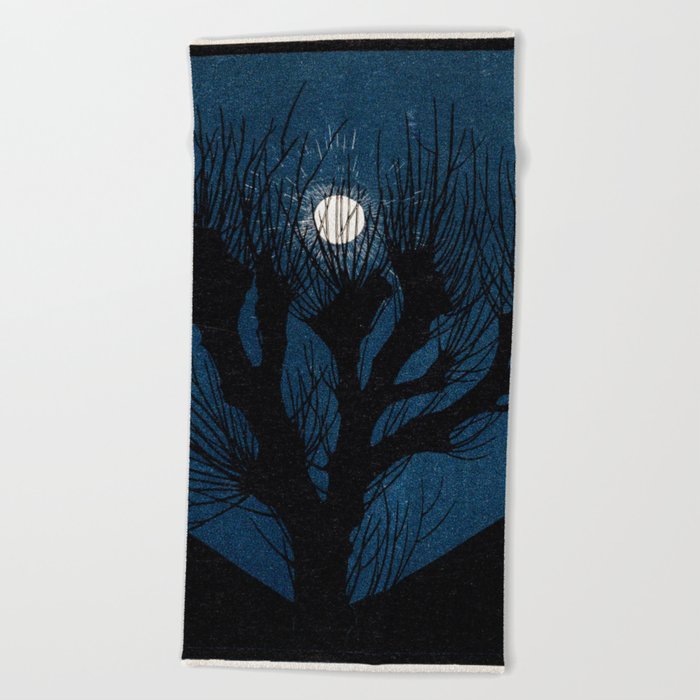 Moon Light Beach Towel