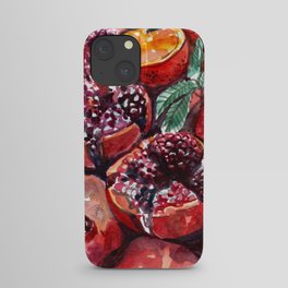 Pomegranates iPhone Case