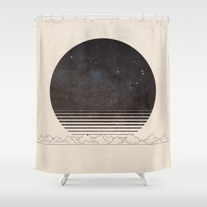 Spacescape Variant Shower Curtain