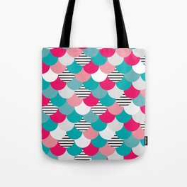 Scale Pattern Tote Bag