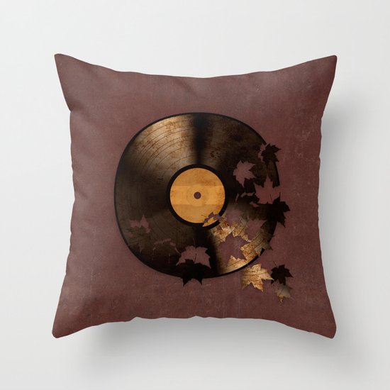 Autumn Song Throw Pillow