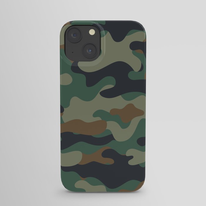Military Camouflage Pattern - The perfect gift for a hunter that loves nature and wildlife! iPhone Case