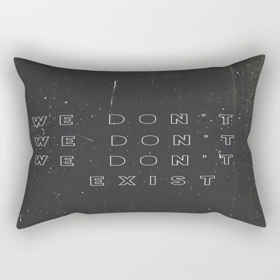 Existence Rectangular Pillow