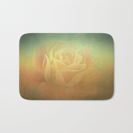 Evening Rose Shadows Bath Mat