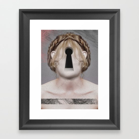 hollow Framed Art Print