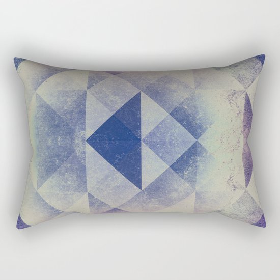 Triangles XXVIII Rectangular Pillow