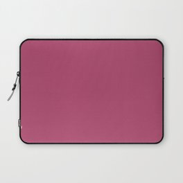 Raspberry Rose Solid Color Laptop Sleeve