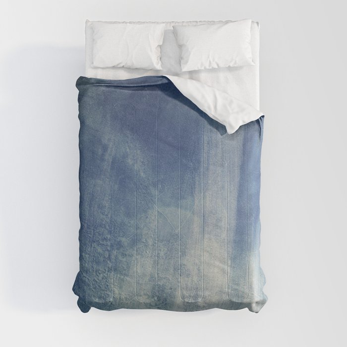 texture bleue Comforter