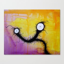 The Creatures From The Drain painting 10 Canvas Print