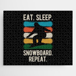 Funny Snowboard Snowboarding Jigsaw Puzzle