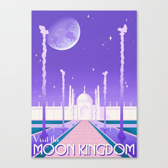 Visit the Moon Kingdom / Sailor Moon Canvas Print