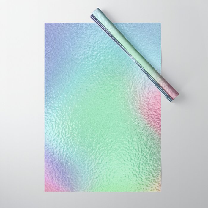 Simply Metallic in Holographic Rainbow Wrapping Paper by Simple Luxe by  Nature Magick