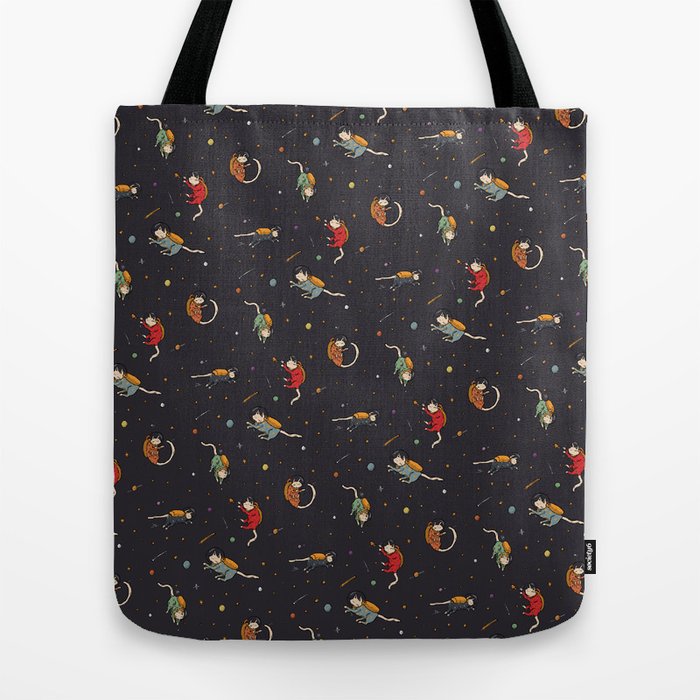 Cats in Space Tote Bag