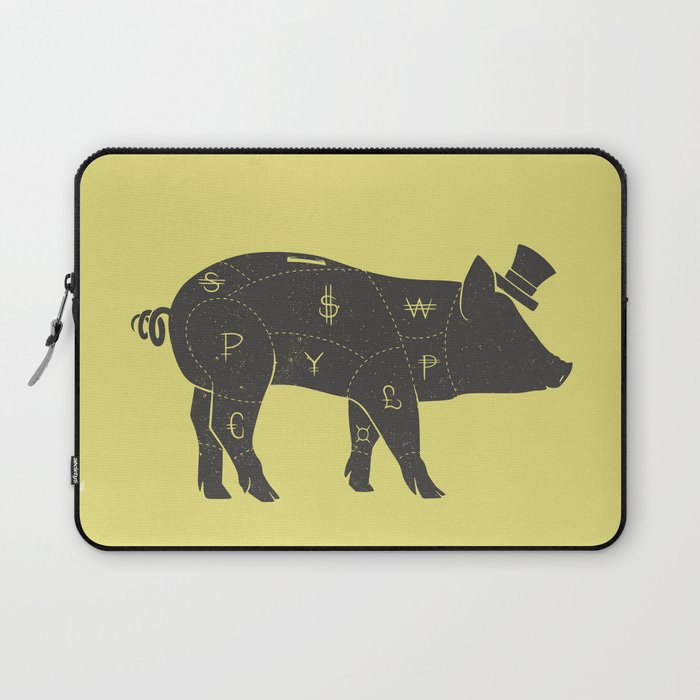 Piggy Bank Laptop Sleeve
