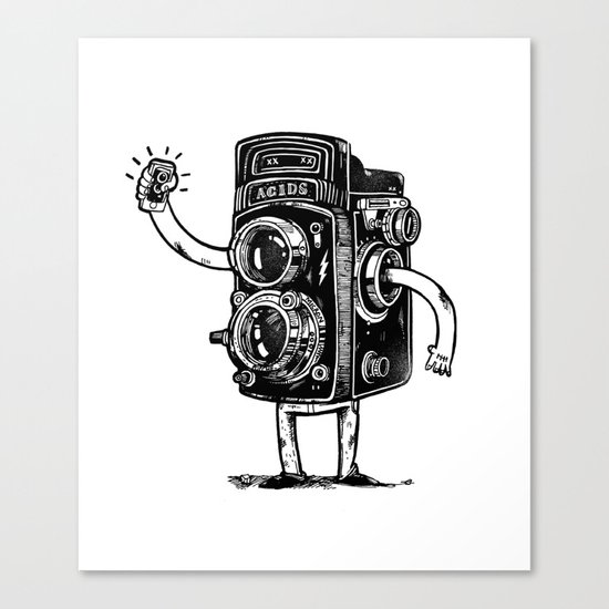 Self-Selfie Canvas Print