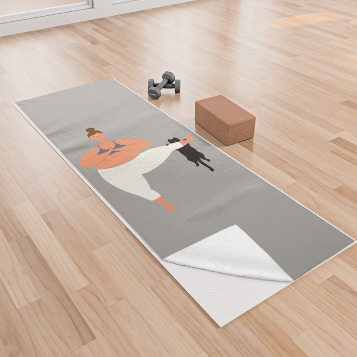 Yoga With Cat 06 Yoga Towel