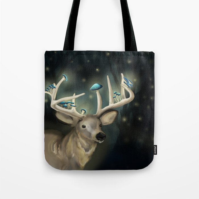 Shroom Deer Tote Bag