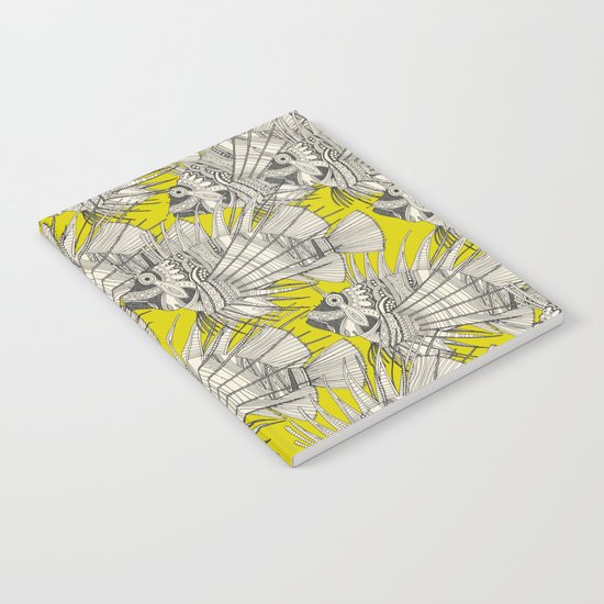 fish mirage chartreuse Notebook