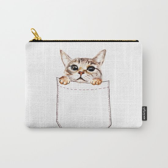 Pocket cat Carry-All Pouch