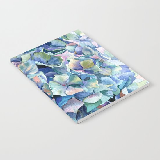 "Marine hydrangea" Notebook