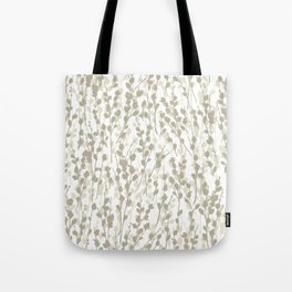 Pussywillow Pattern — Warm Tote Bag