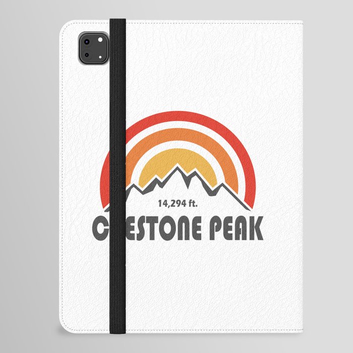 Crestone Peak Colorado iPad Folio Case