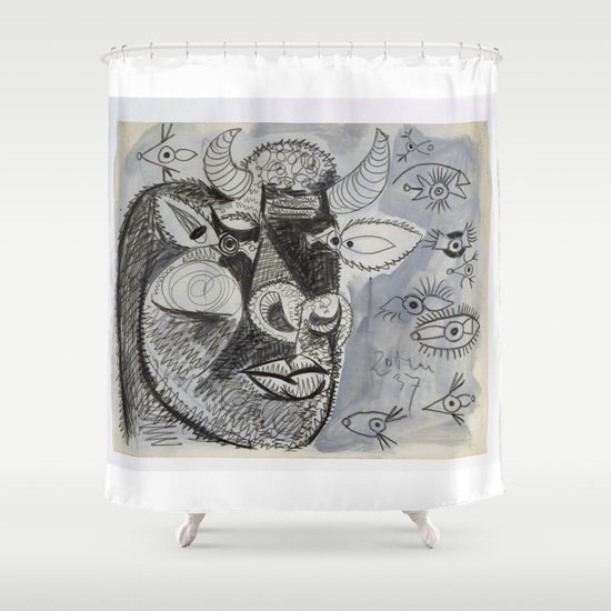 Pablo Picasso Bull Painting 1937 Artwork For Prints Posters