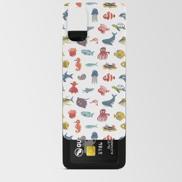 Colorful Sea Animals Android Card Case