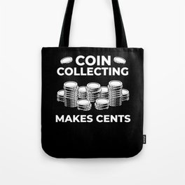 Numismatic Coin Collector Beginner Pennies Money Tote Bag