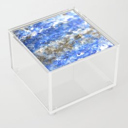 Lapis Lazuli geode Acrylic Box