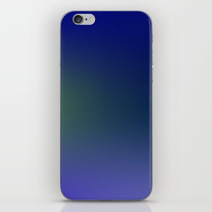 14  Blue Gradient Background 220715 Minimalist Art Valourine Digital Design iPhone Skin