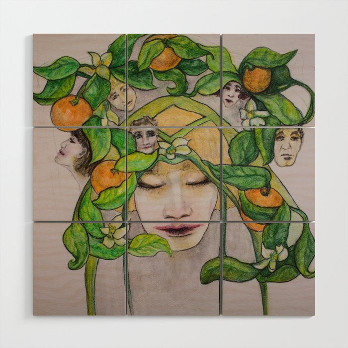 In the Citrus Family Wood Wall Art
