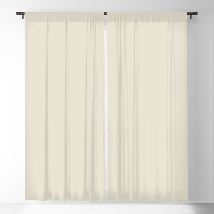  Ultra Pale Beige Cream Solid Color Pairs Valspar America Courtyard Tan 7002-13 Blackout Curtain