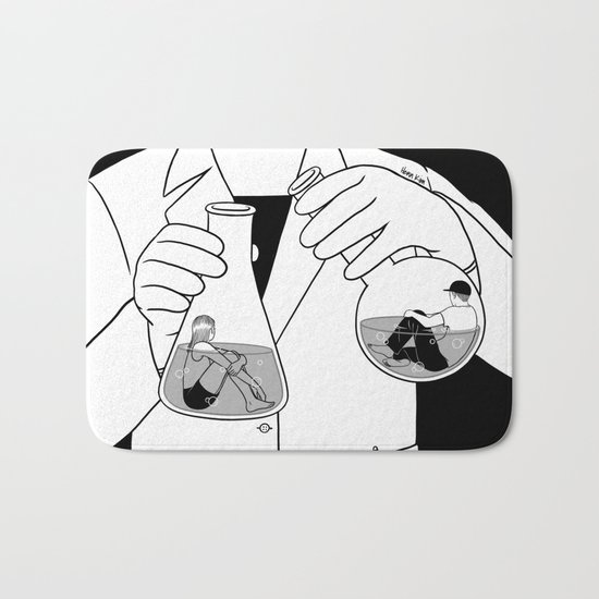 The Chemistry Between Us Bath Mat