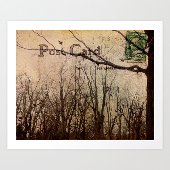 Address Unknown Art Print