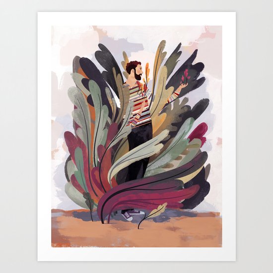 Grow Art Print