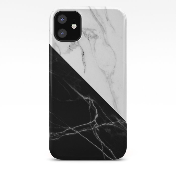 Half Black Half White Marble Iphone Case By Matteandmarble Society6 Mobile cases online is the best selling online retailer of all brand mobile cases, covers & accessories. half black half white marble iphone case by matteandmarble