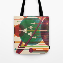 The Grand Tour : Vintage Space Poster Tote Bag