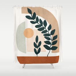 Soft Shapes III Shower Curtain